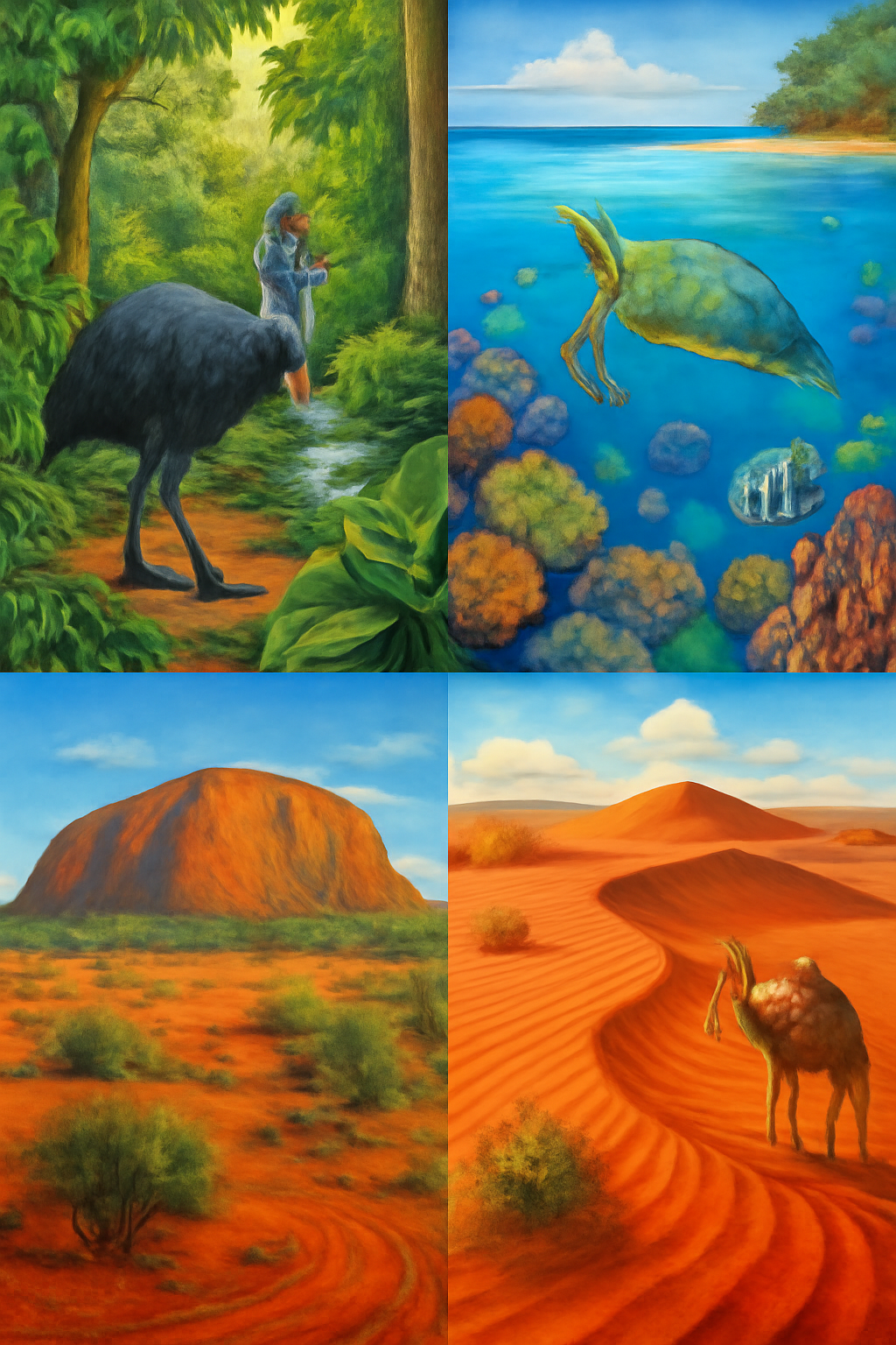 Discovering Australia’s Tropical Rainforests and Desert Outback