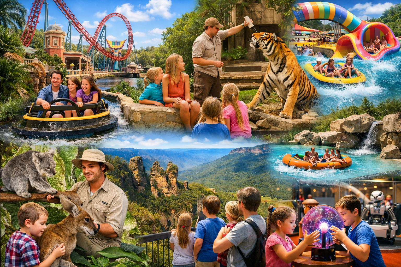 Exploring Australia’s Family Entertainment: Theme Parks and Kids Activities