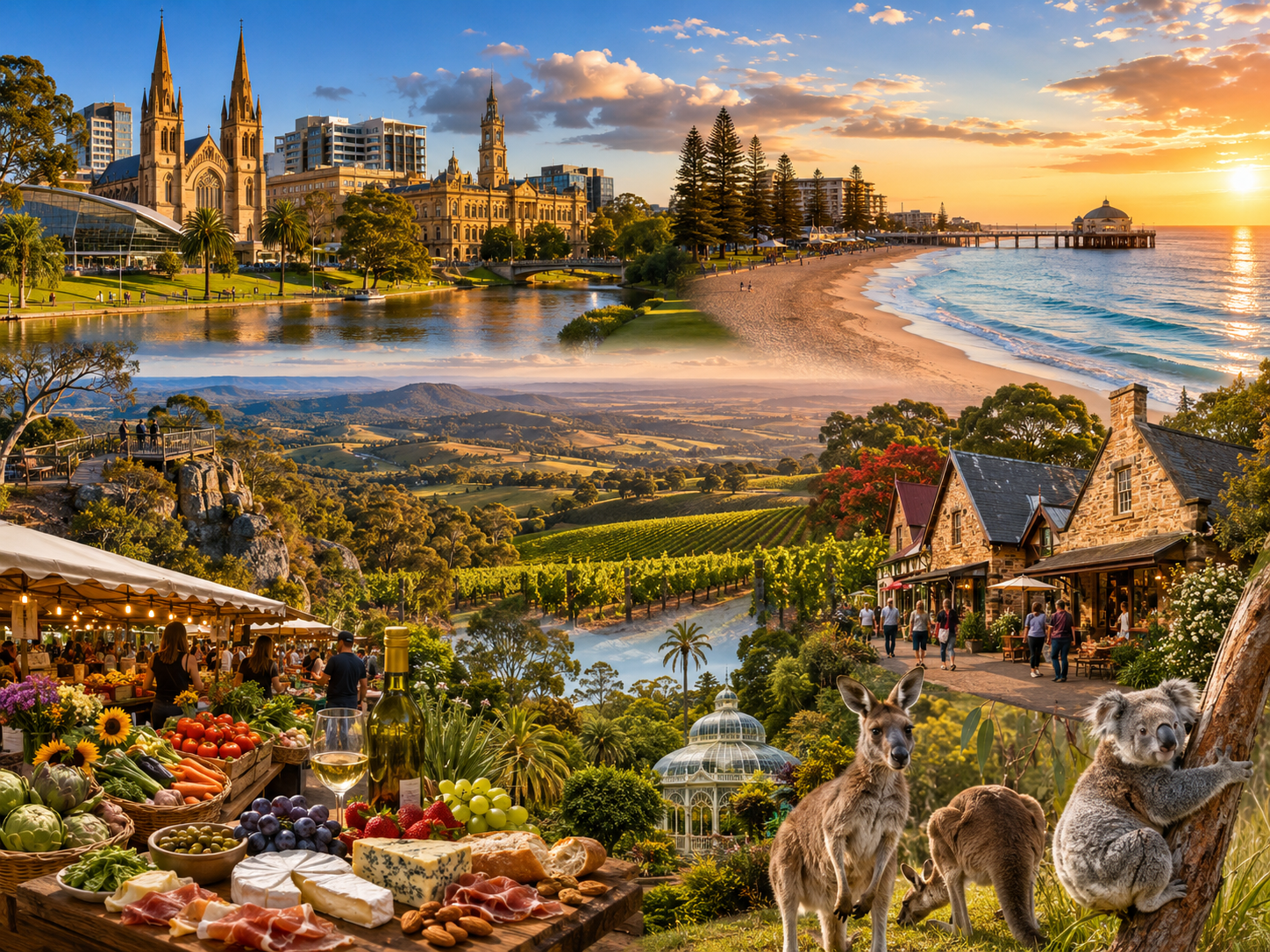 Discovering South Australia: Adelaide as the Gateway to Nature, Culture, and Wine
