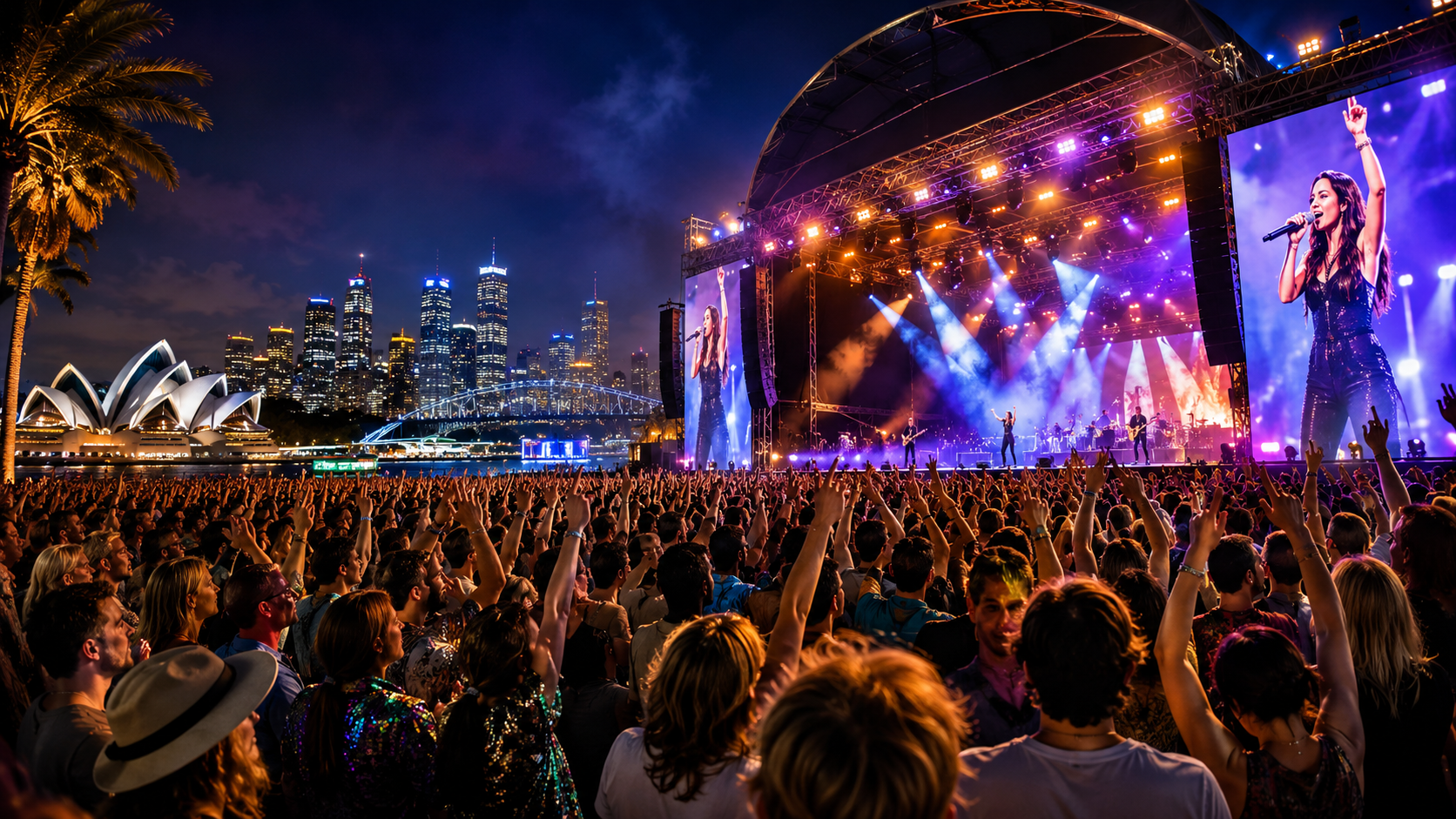 Australia’s Live Music Scene: Attending Performances by Global Stars