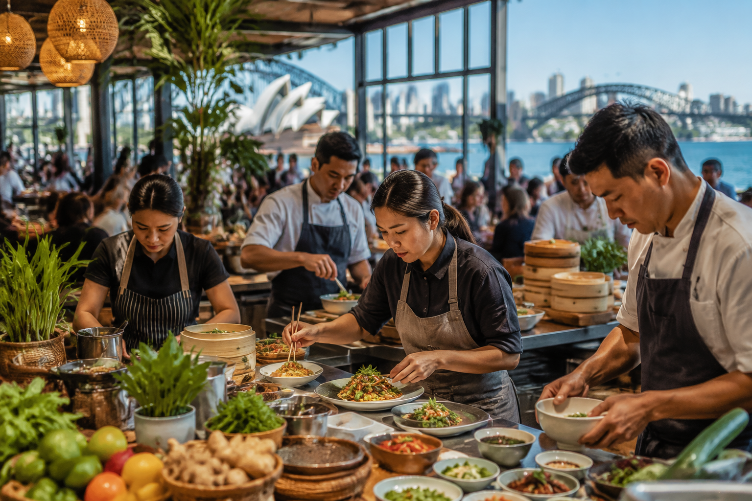 How Asian Food Districts in Sydney and Melbourne Became Cultural Landmarks Through Migration and Culinary Diversity